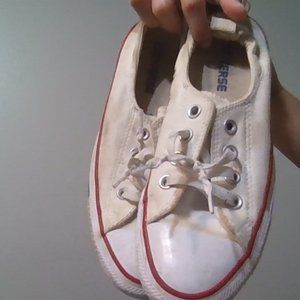 converse white womans shoes